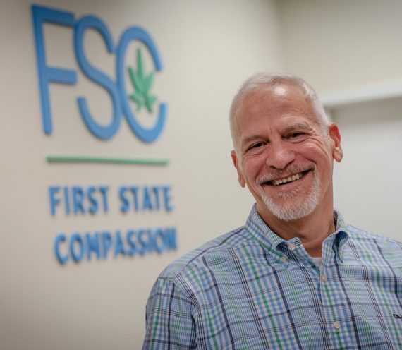 Mark Lally, Delaware's Medical Marijuana pioneer and CEO of First State Compassion.